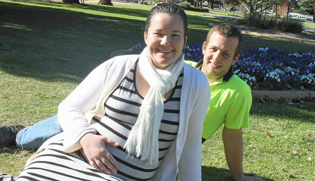 Expectant Warwick parents Karli Wells and Matt Peck have welcomed Tony Abbott's proposed leave changes. Expectant Warwick parents Karli Wells and Matt Peck have welcomed Tony Abbott's proposed leave changes.
